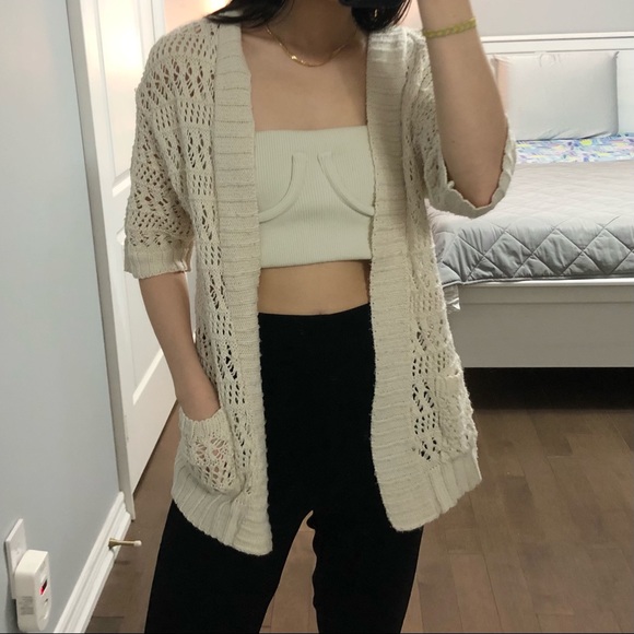Urban Outfitters Crochet Cardigan - Picture 1 of 4